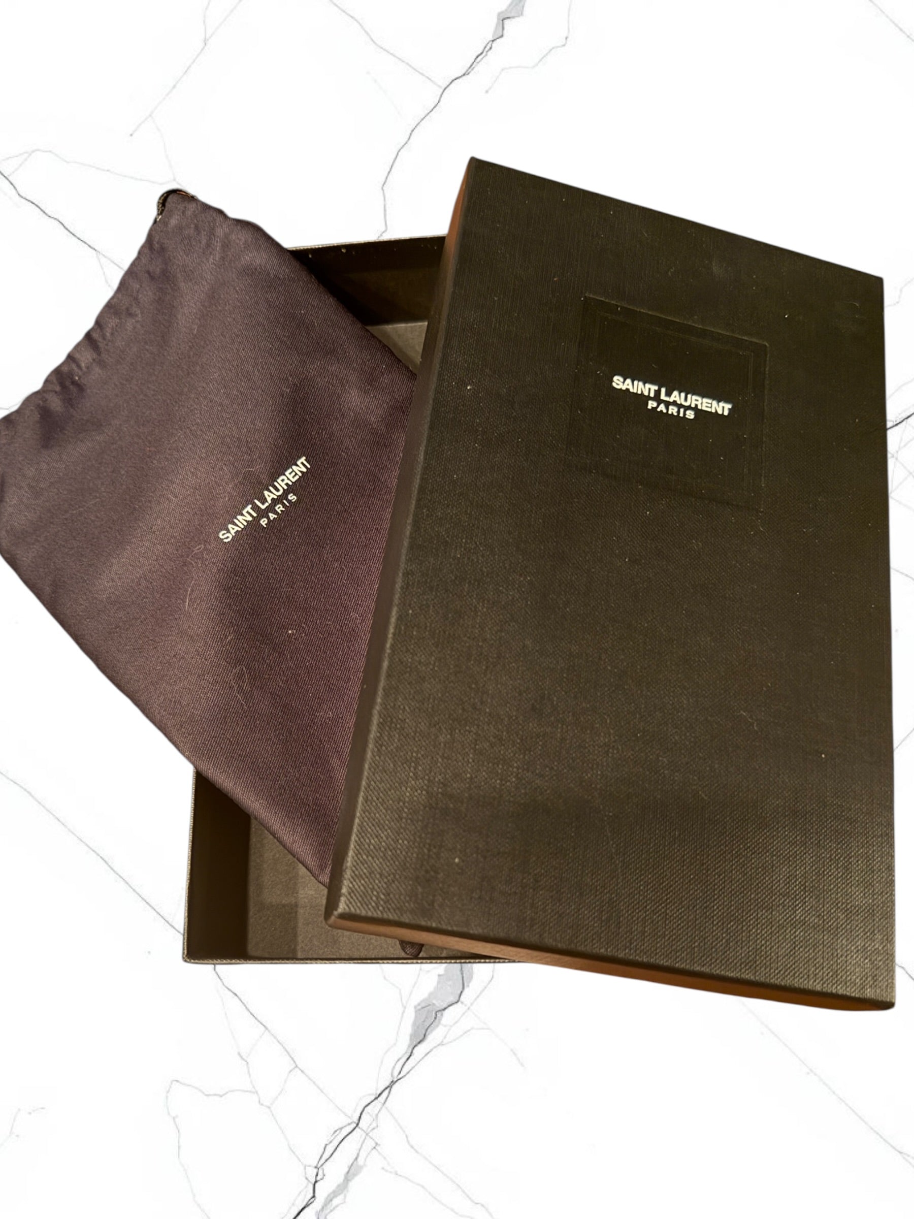 Authentic | YSL | Pre-Owned | Excellent Condition | Black Leather Long Wallet | COA Included