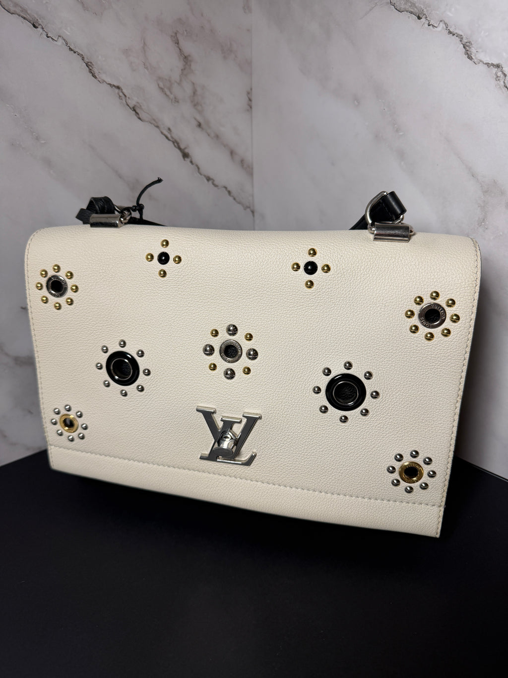 Authentic | COA Included | Louis Vuitton Lockme II Mechanical Flower Bag | Pre Owned | Excellent Condition