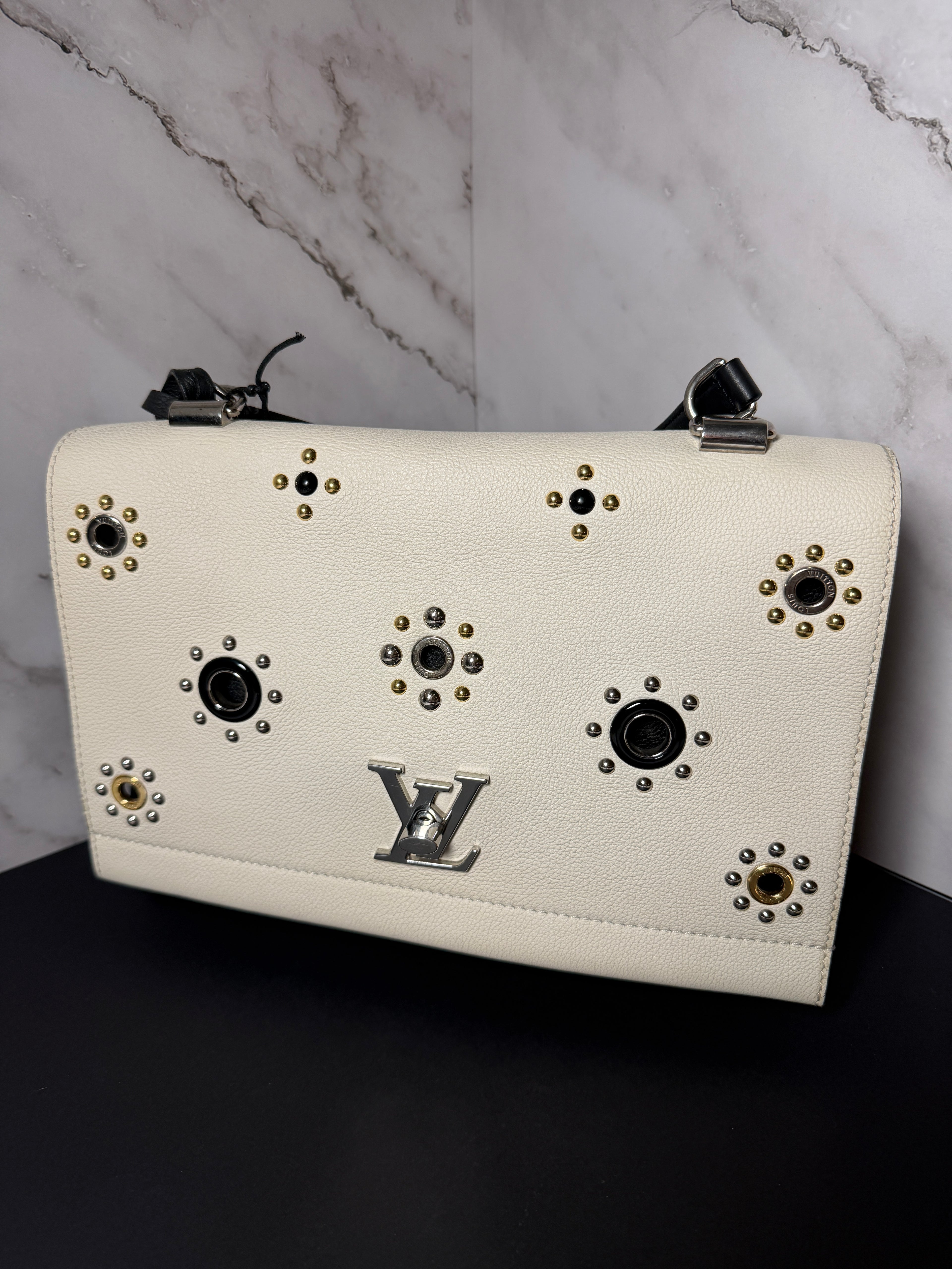 Authentic | COA Included | Louis Vuitton Lockme II Mechanical Flower Bag | Pre Owned | Excellent Condition