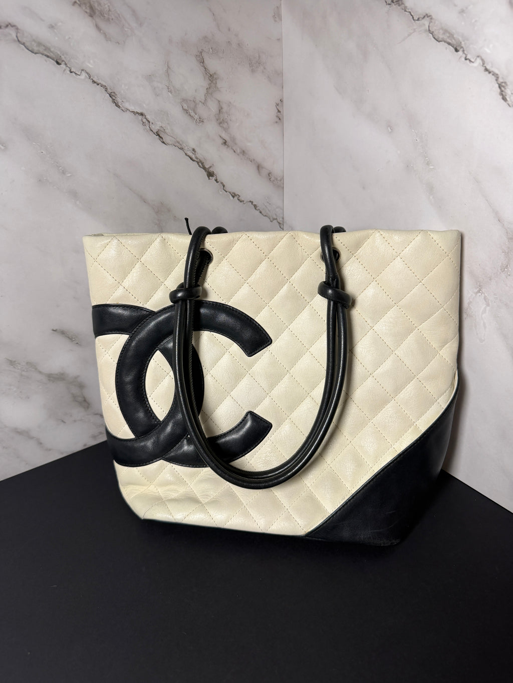 Authentic | COA Included | Pre-Owned Chanel Cambon Ligne Quilted Tote