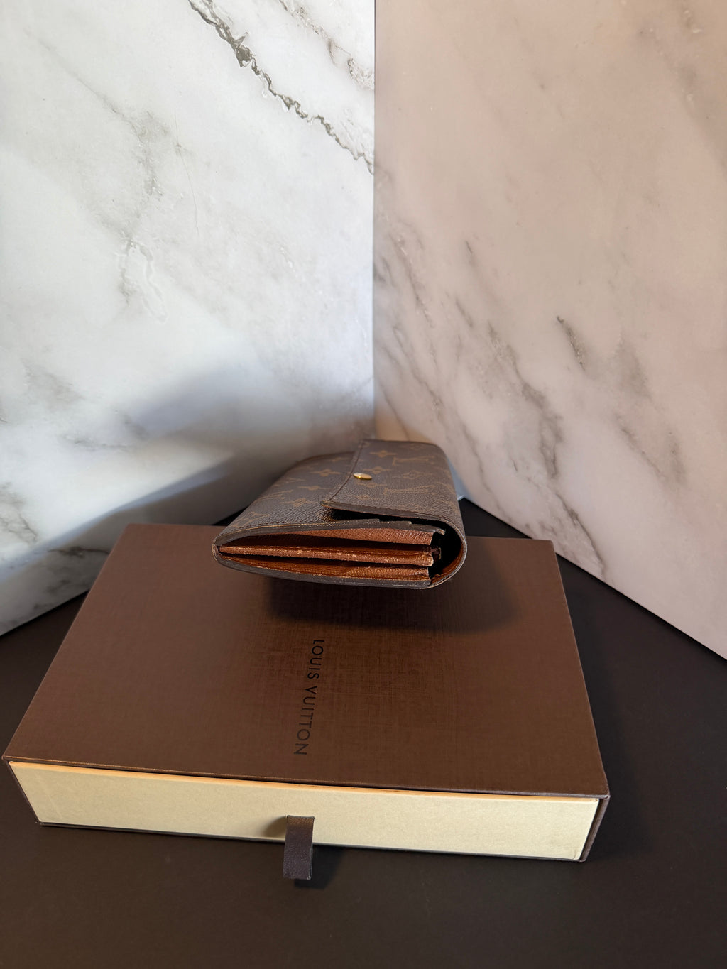 Louis Vuitton Sarah Monogram Long Wallet