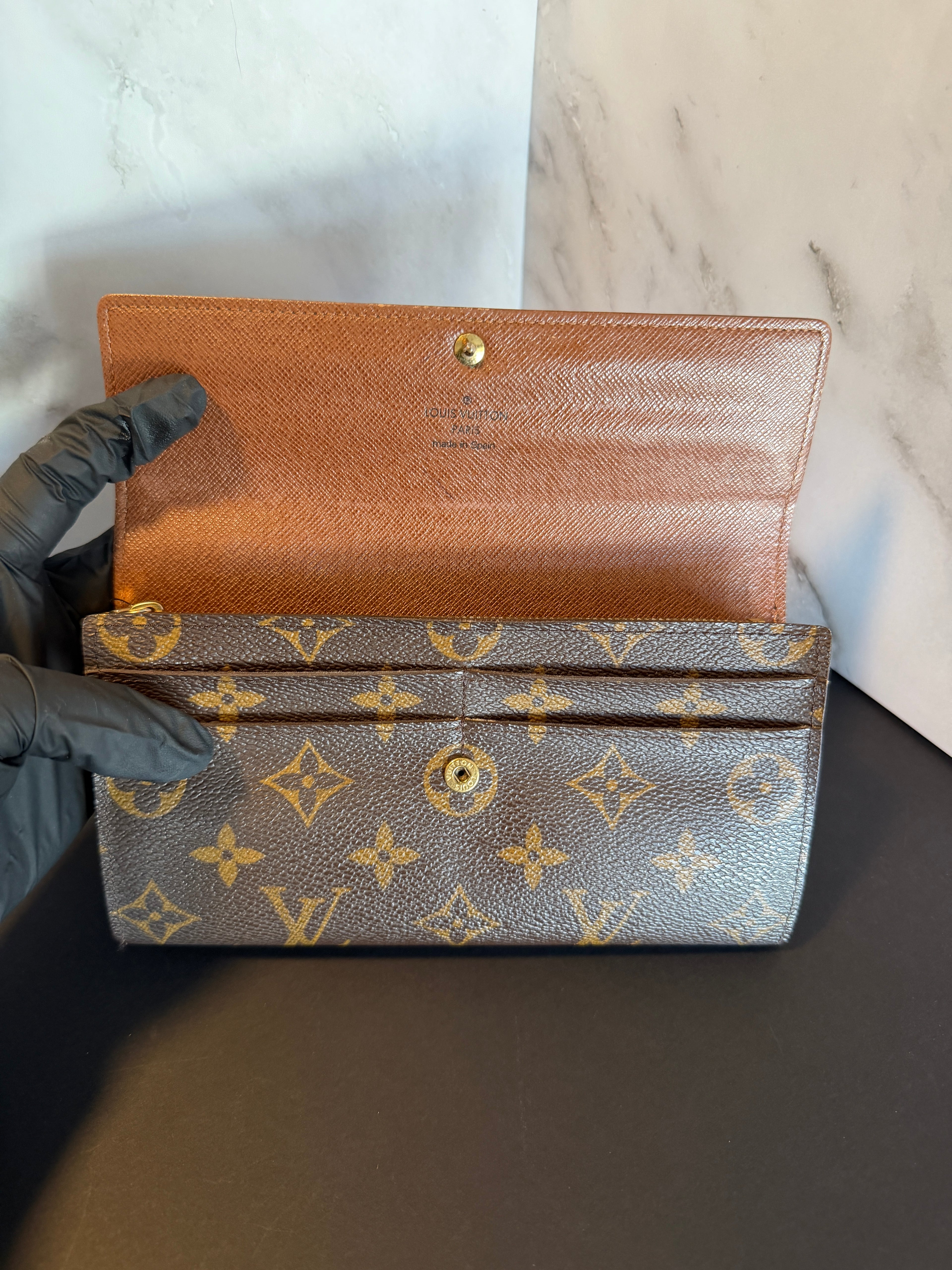 Louis Vuitton Sarah Monogram Long Wallet