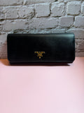 Prada Large Saffiano Leather Wallet