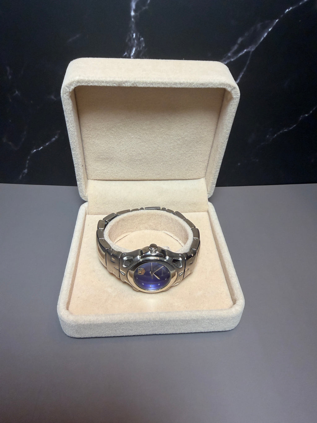 Tag Heuer Blue Quartz Alter Ego Stainless Steel Watch