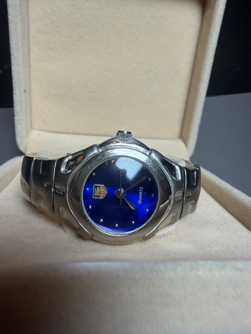 Tag Heuer Blue Quartz Alter Ego Stainless Steel Watch