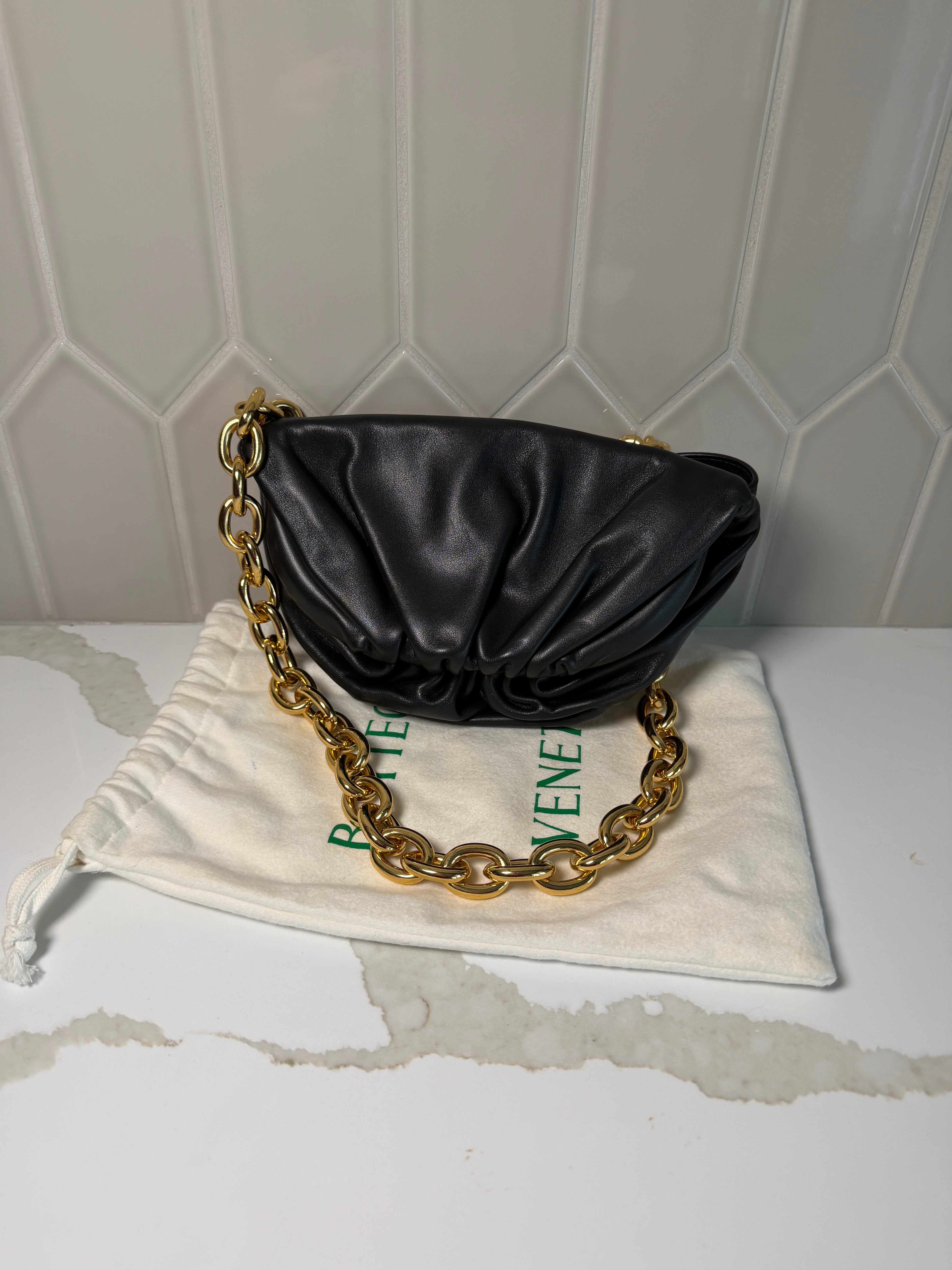 Bottega Veneta Sheepskin Leather Belt Bag