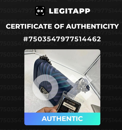 *RARE* Chanel Iridescent Chevron Small Boy Flap Bag - Karl Lagerfeld Collection