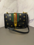 Gucci Sylvia Bee Star Shoulder Bag