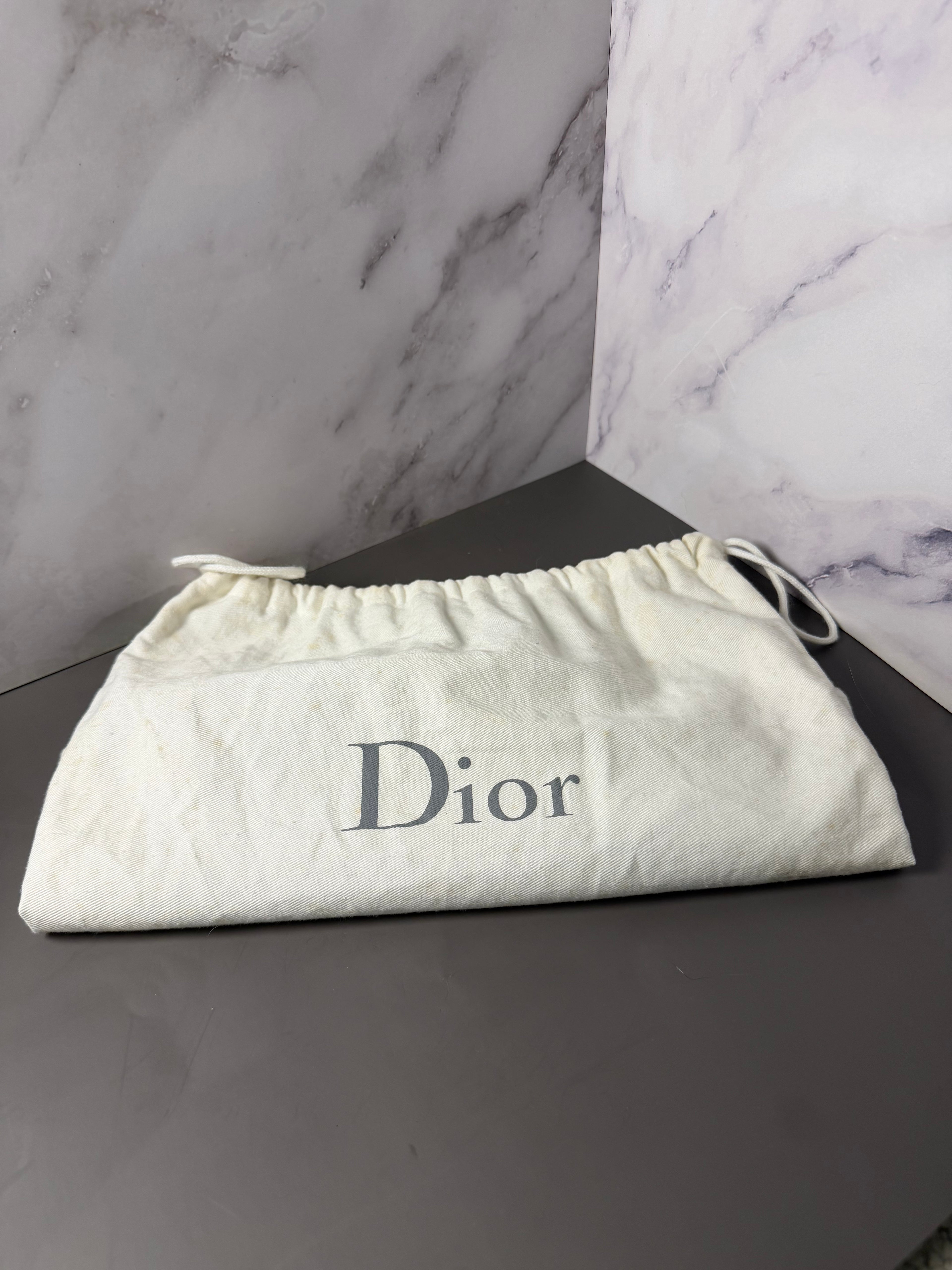 Christian Dior Satin Crystal Cannage Mini Lady Dior