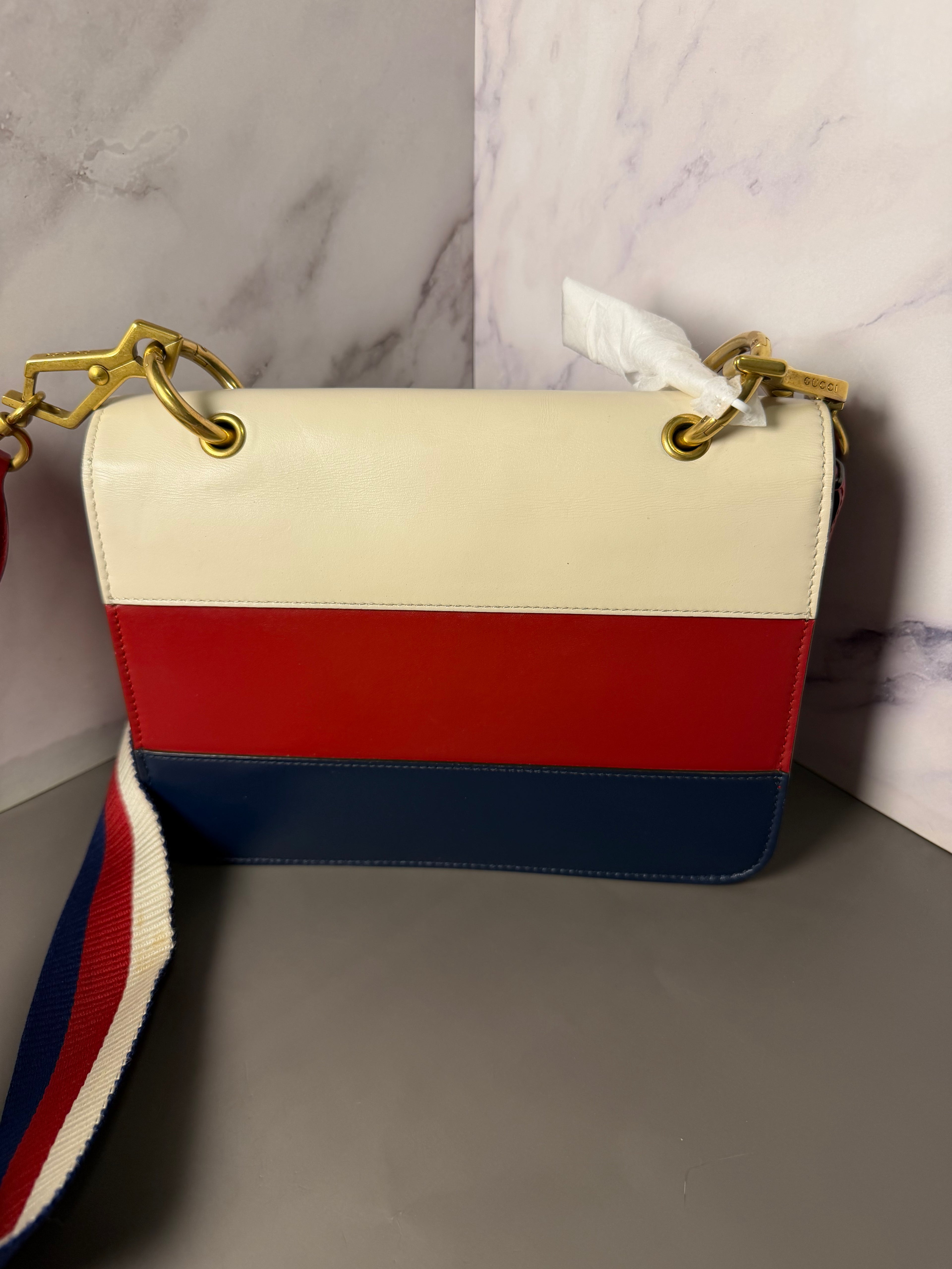 Gucci Queen Margaret Leather Crossbody Bag