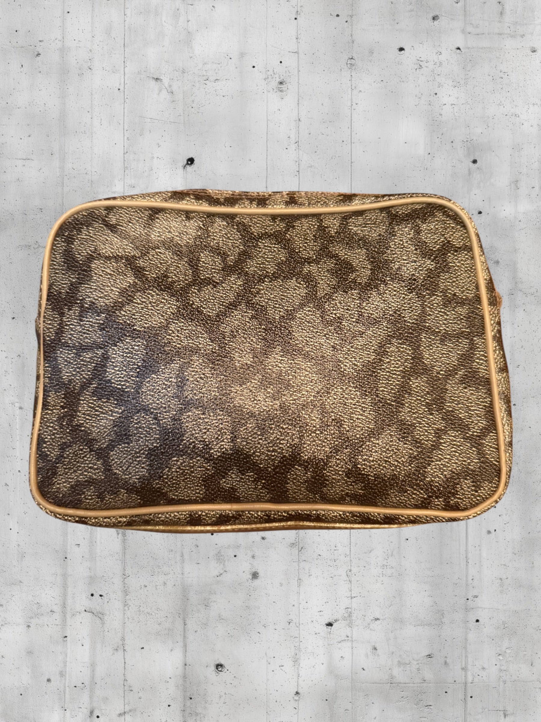 COA Included | Authentic Vintage YSL Weekender 3-Piece Set | Giraffe Print