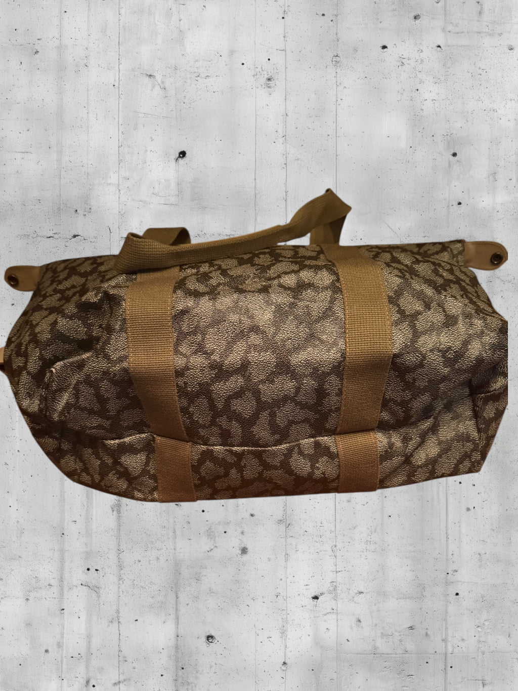 COA Included | Authentic Vintage YSL Weekender 3-Piece Set | Giraffe Print