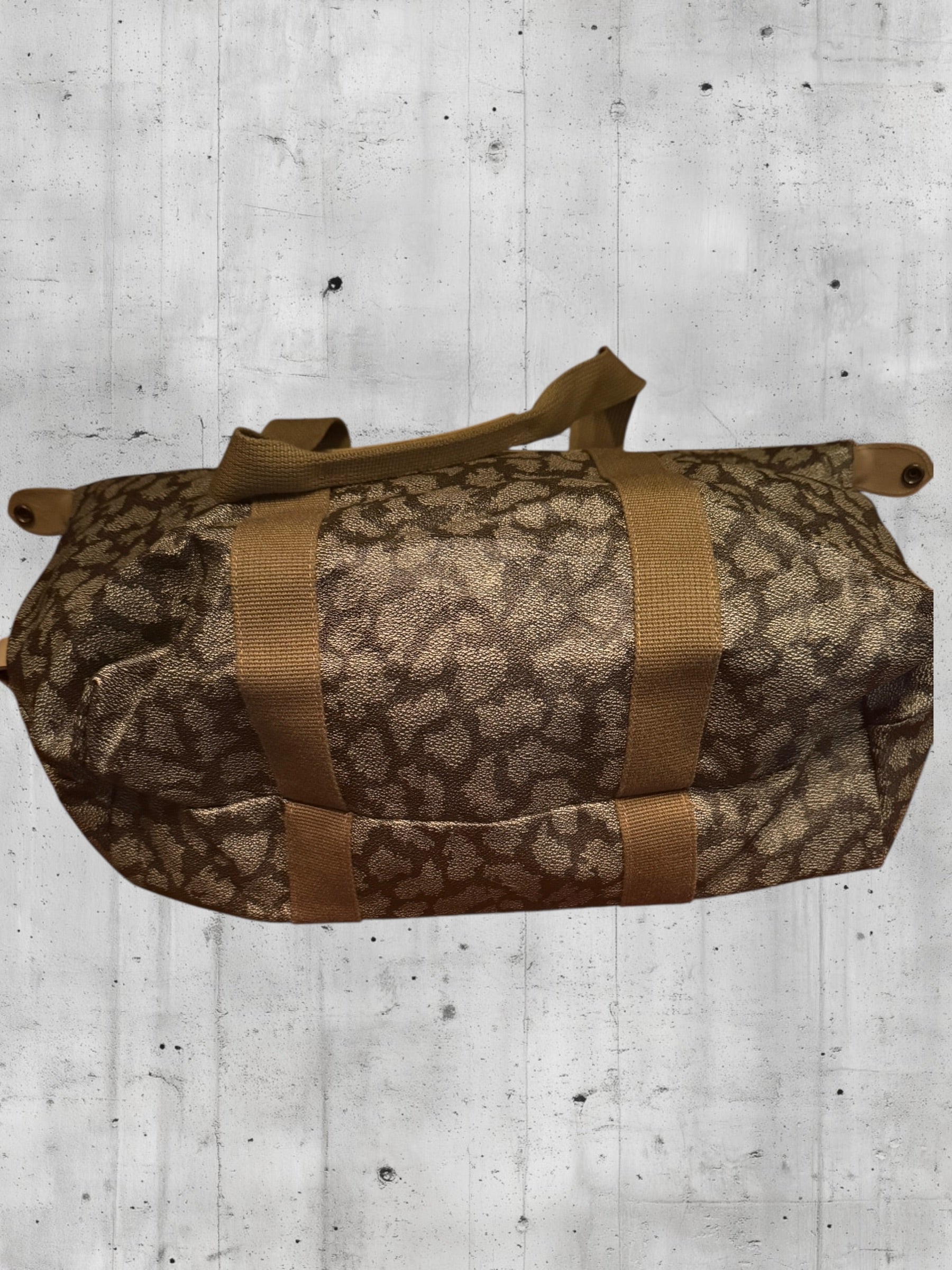COA Included | Authentic Vintage YSL Weekender 3-Piece Set | Giraffe Print