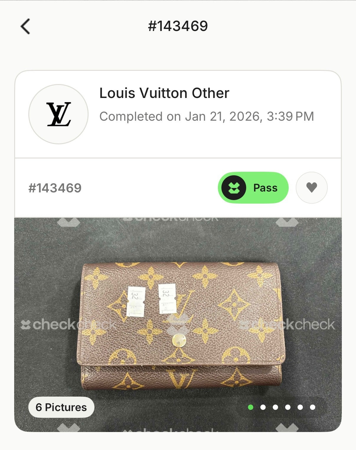Authentic | COA Included | Louis Vuitton Monogram Porte Monnaie Billets Tresor Wallet