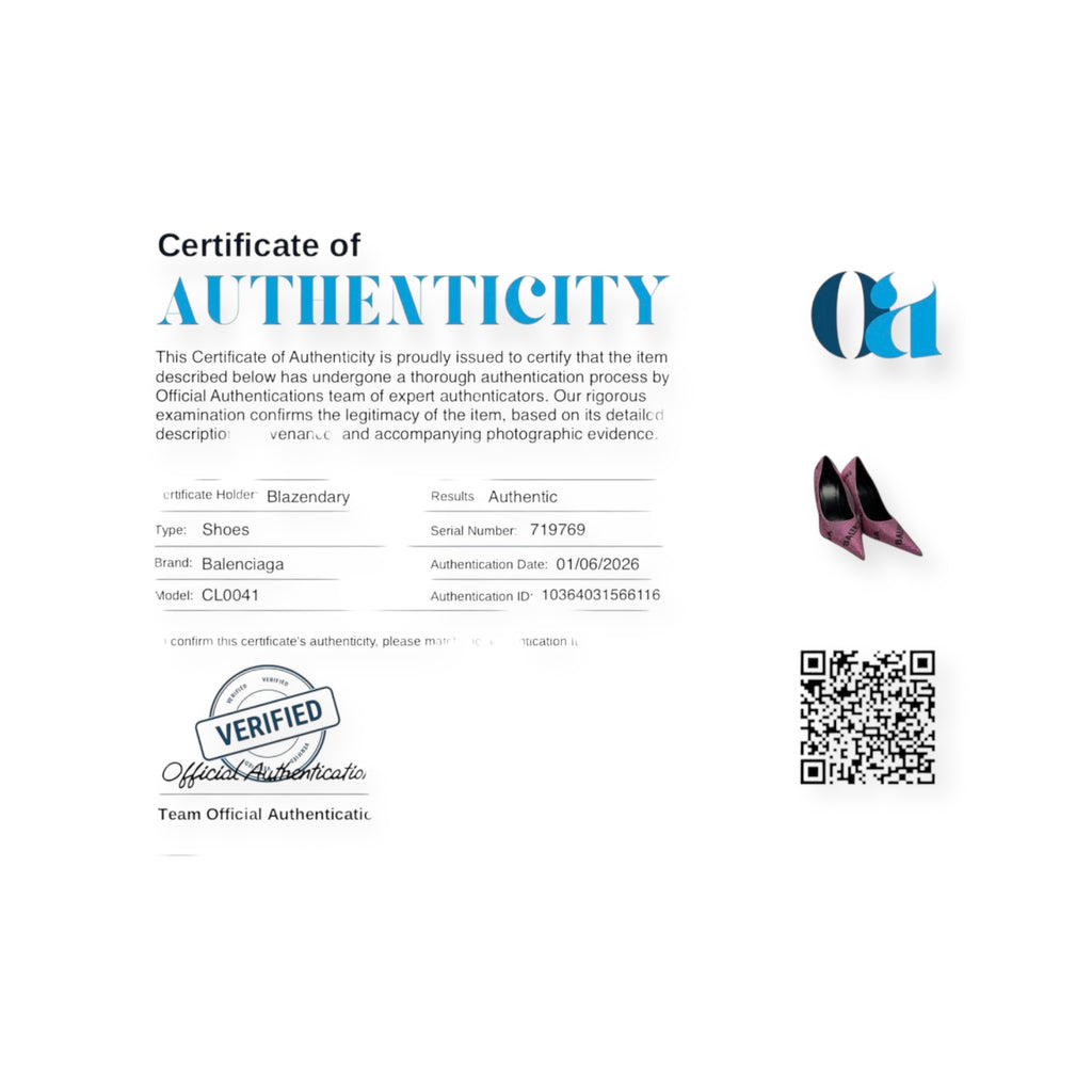 Balenciaga Square Knife Strass Logo Pink Rhinestone Embellished Pointed-Toe Pumps - New