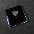 2.03 Carat Fancy Intense Yellow Heart Shaped Diamond - VVS 2 Modified Brilliant