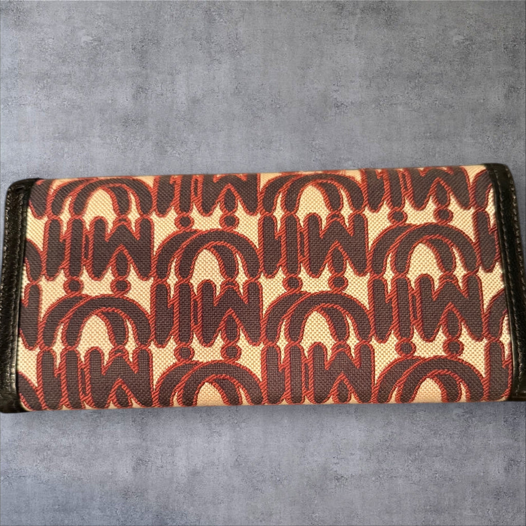 Miu Miu Madras bi-fold long wallet