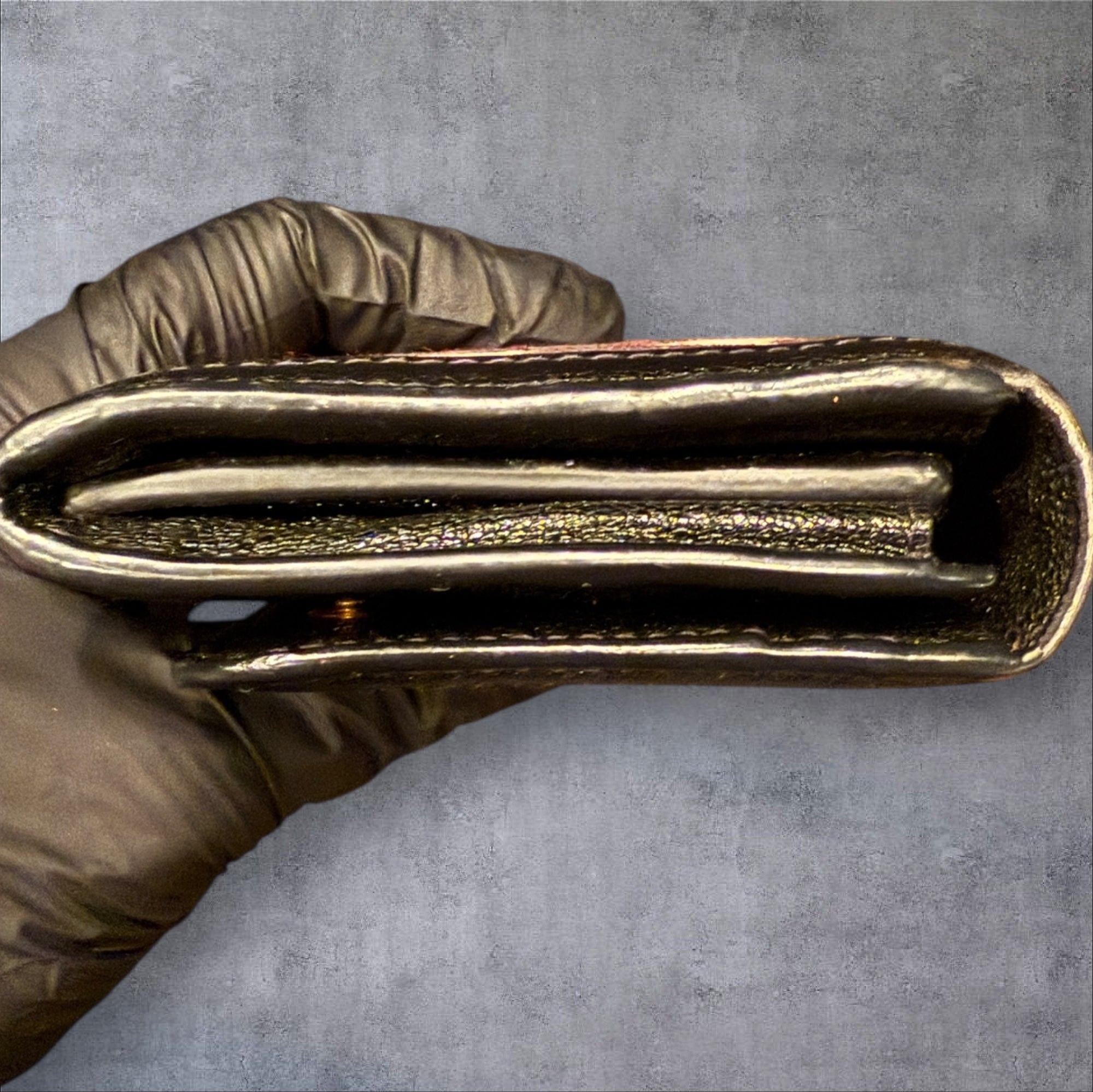 Miu Miu Madras bi-fold long wallet