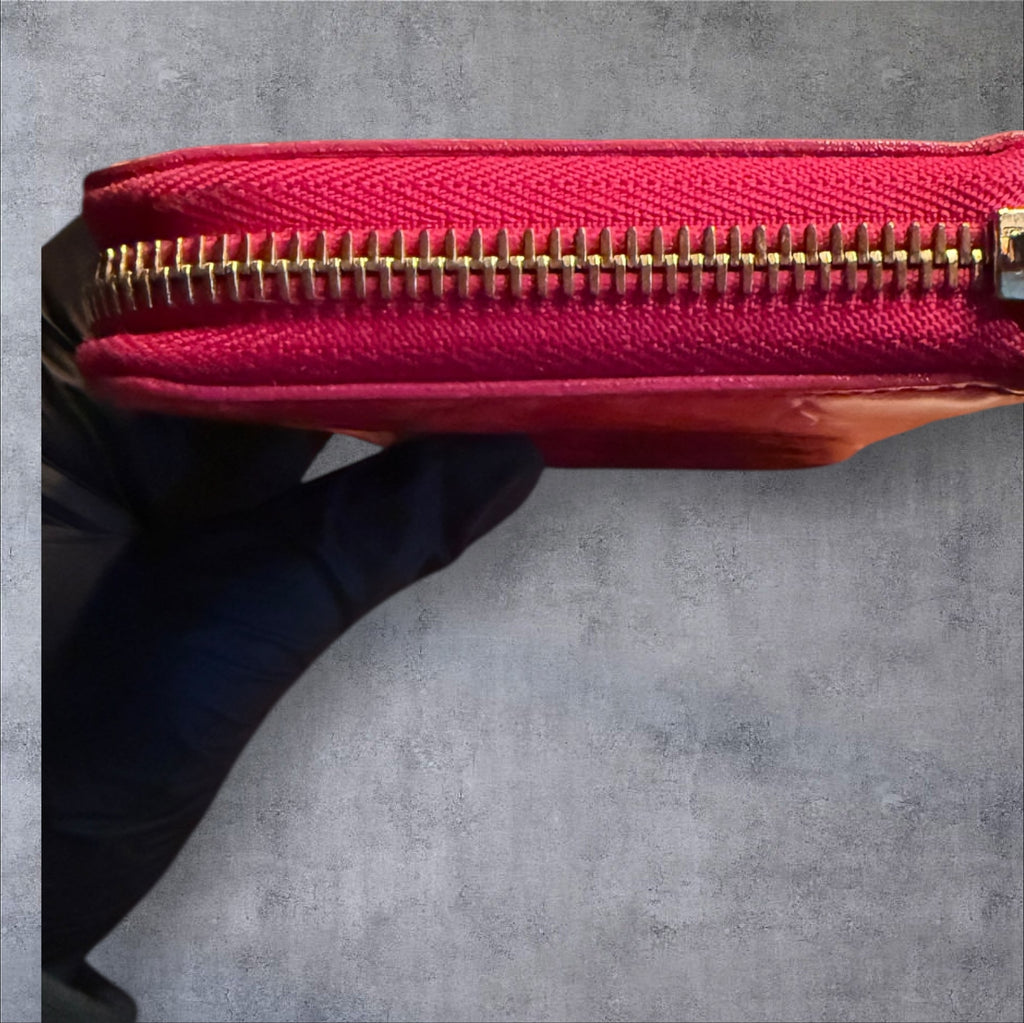 Louis Vuitton Monogram Vernis Ikat Flower Zippy Wallet *Limited Edition*