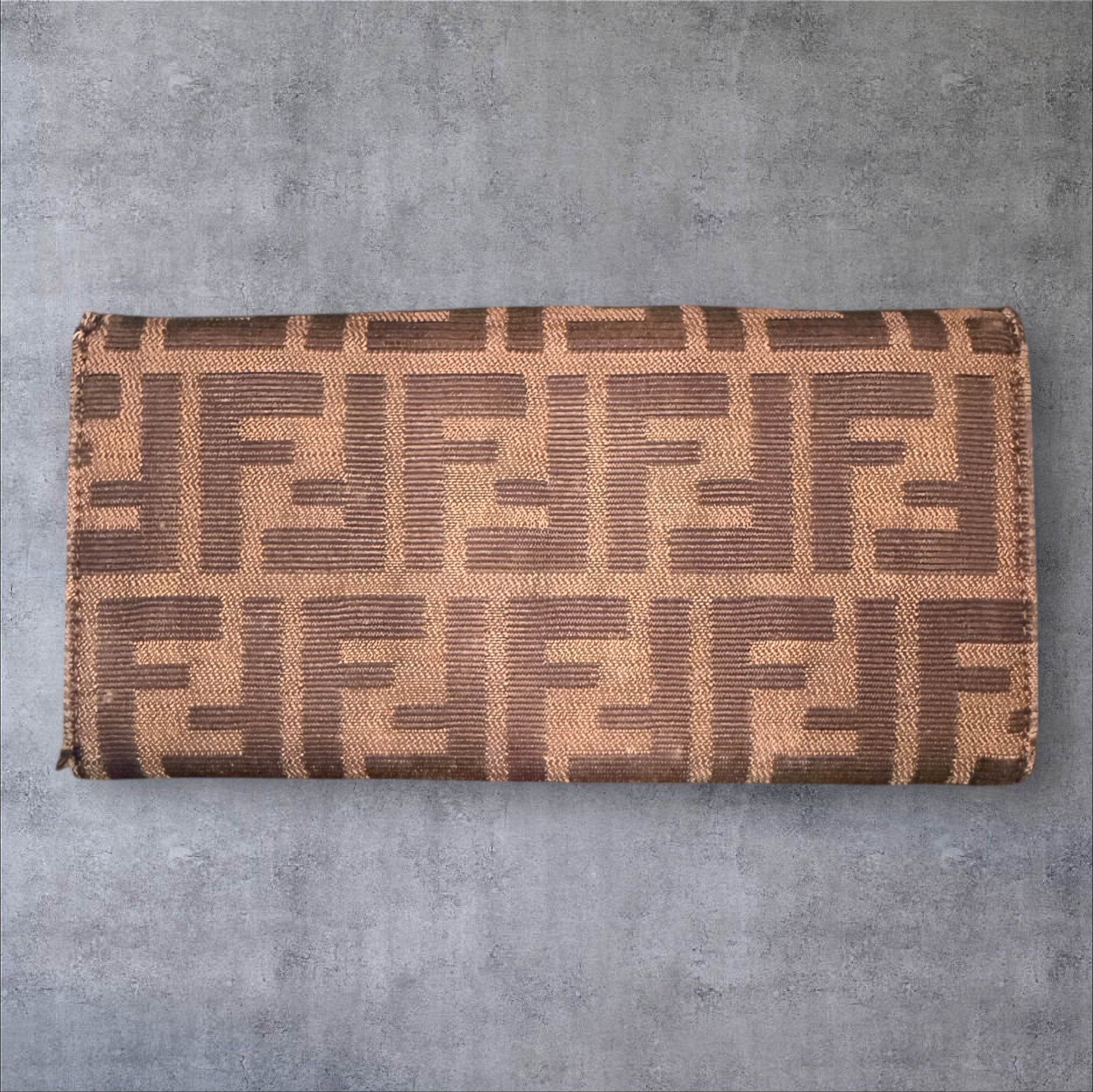 Fendi Zucca Long Wallet