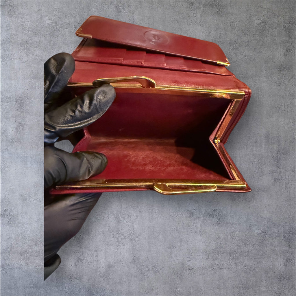 Cartier Must de Cartier Tri-Fold Wallet *Vintage*