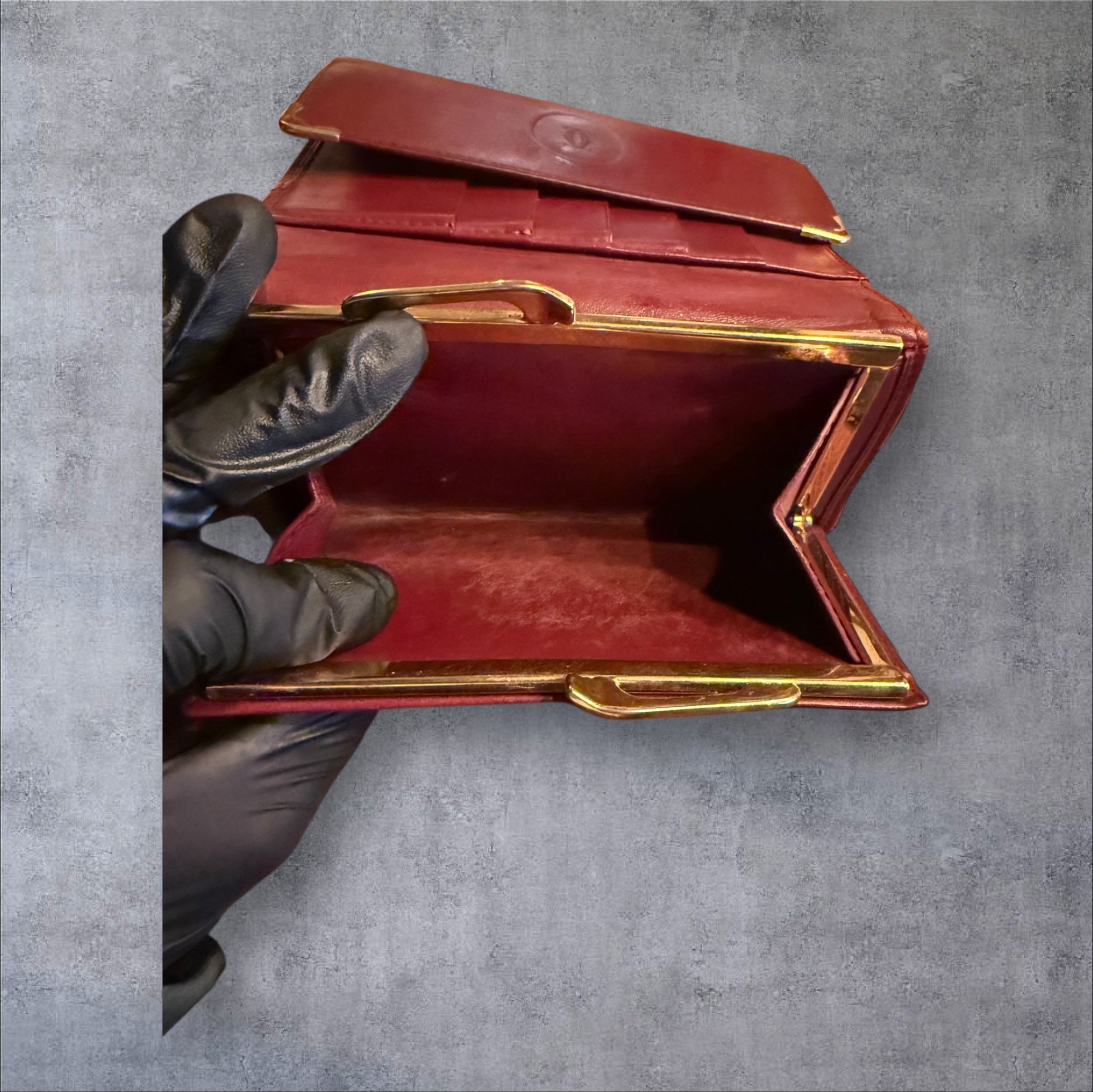 Cartier Must de Cartier Tri-Fold Wallet *Vintage*