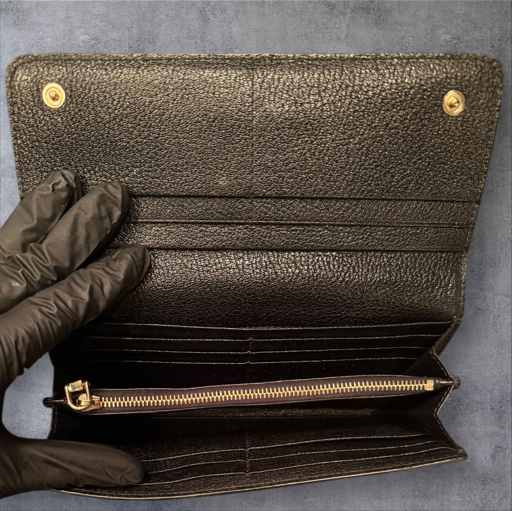 Miu Miu Madras bi-fold long wallet