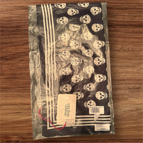 Alexander McQueen Scull Scarf - New with Tags & COA