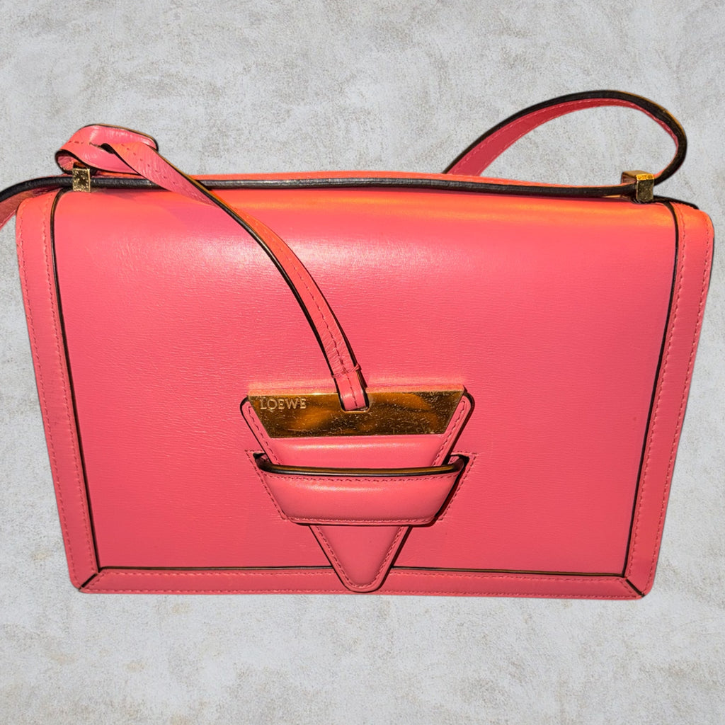 Pink Leather Cross Body | Loewe | Barcelona | COA Included | Pre-Owned