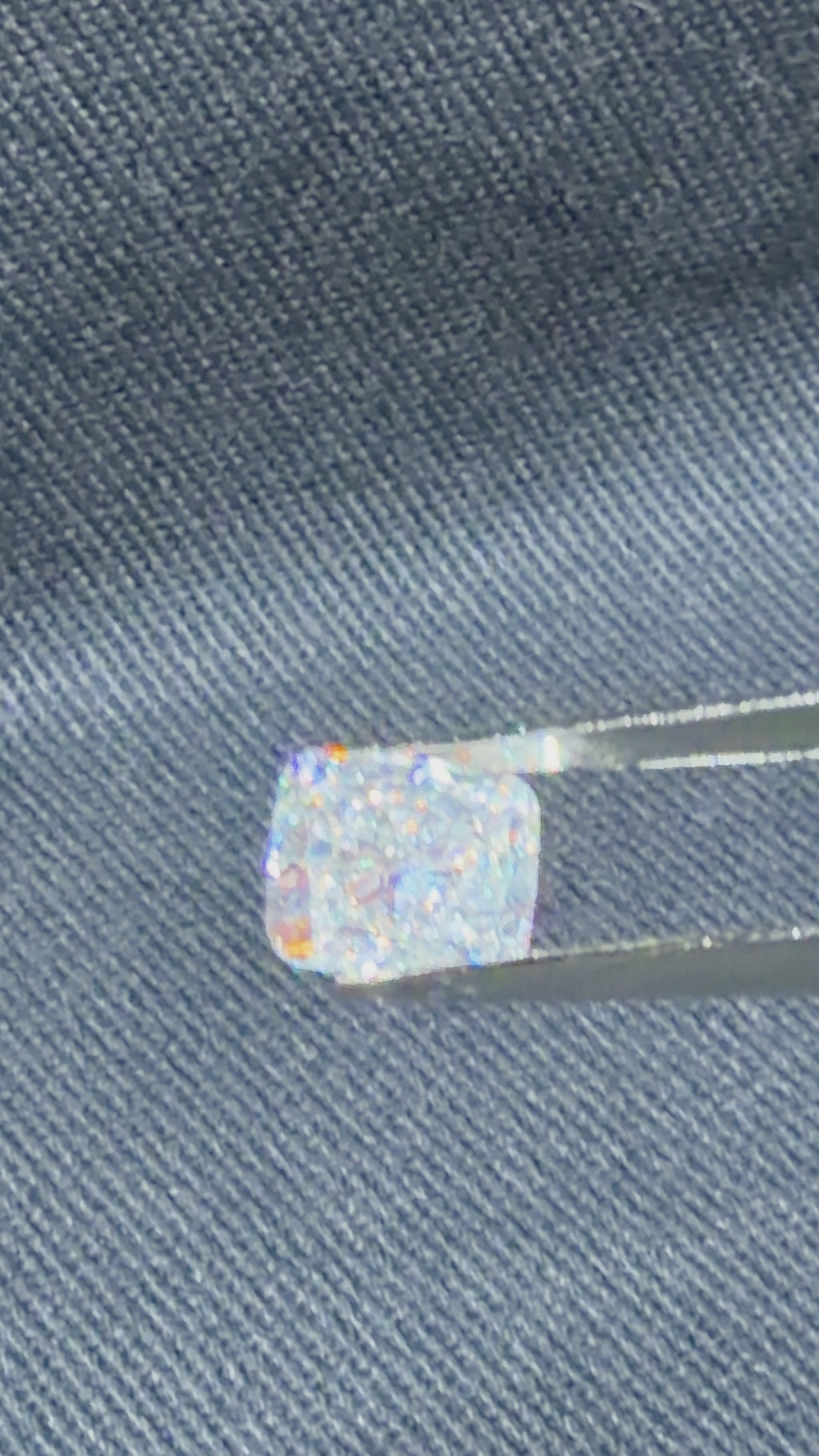 2.71Ct VVS 2 F Color Cushion Modified Brilliant Diamond