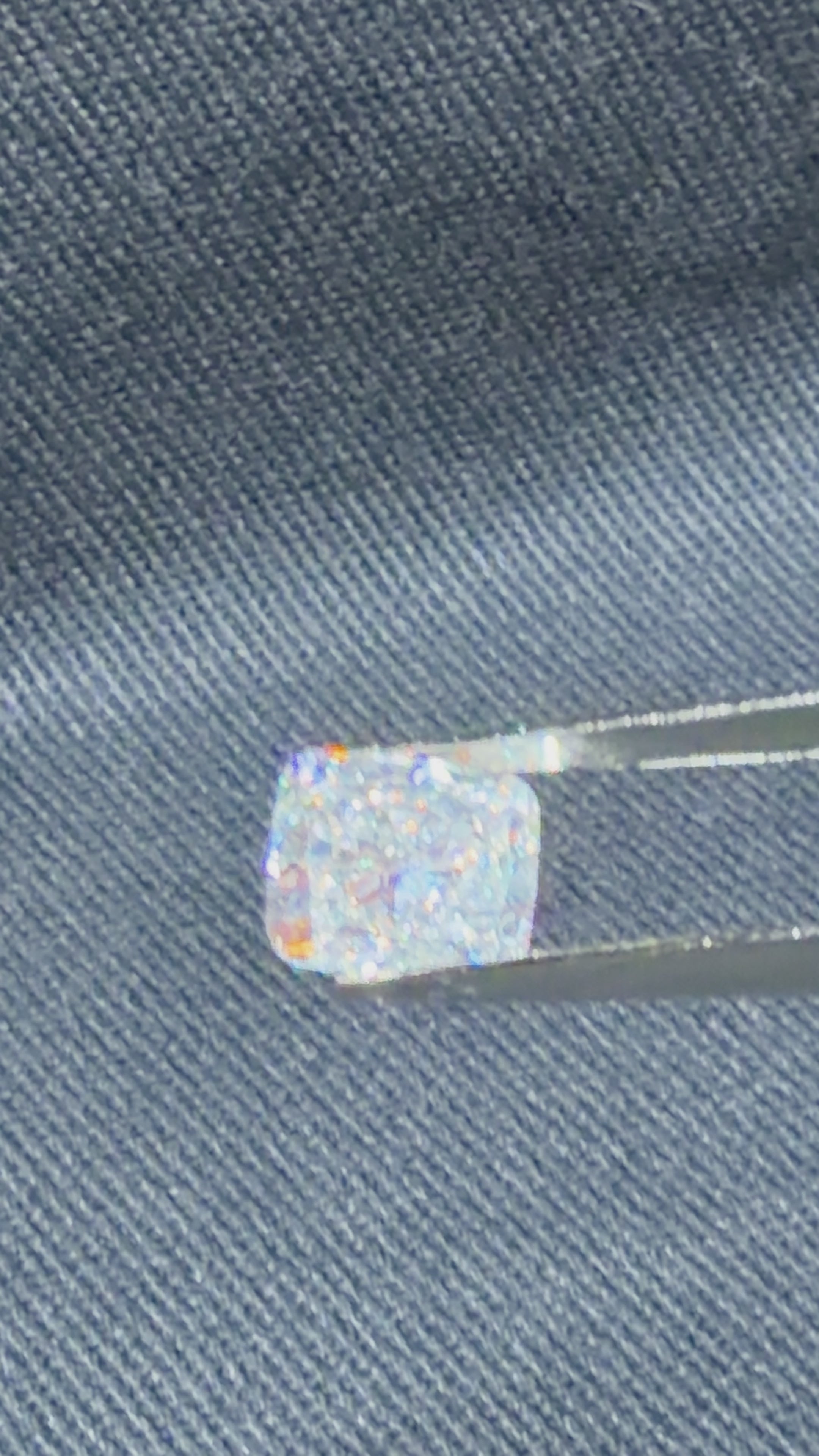 2.71Ct VVS 2 F Color Cushion Modified Brilliant Diamond